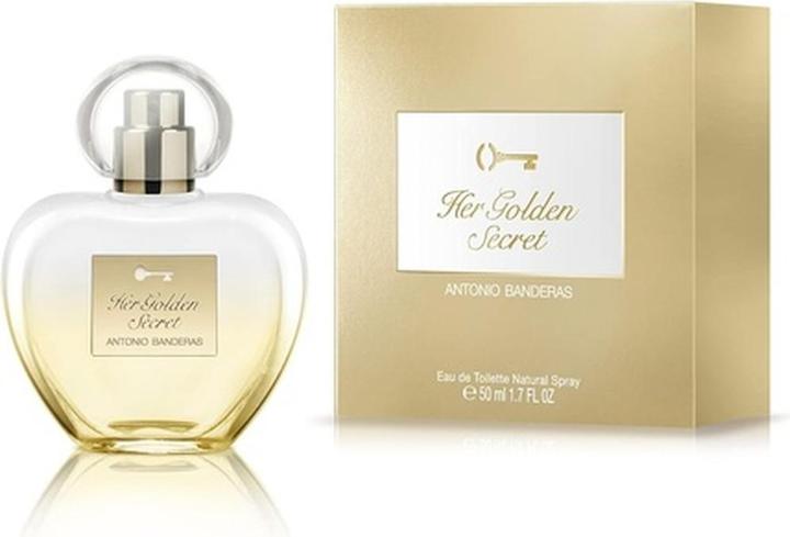 Antonio Banderas Her Golden Secret Eau de Toilette Spray für Frauen 50ml (Eau de Toilette, 50 ml)