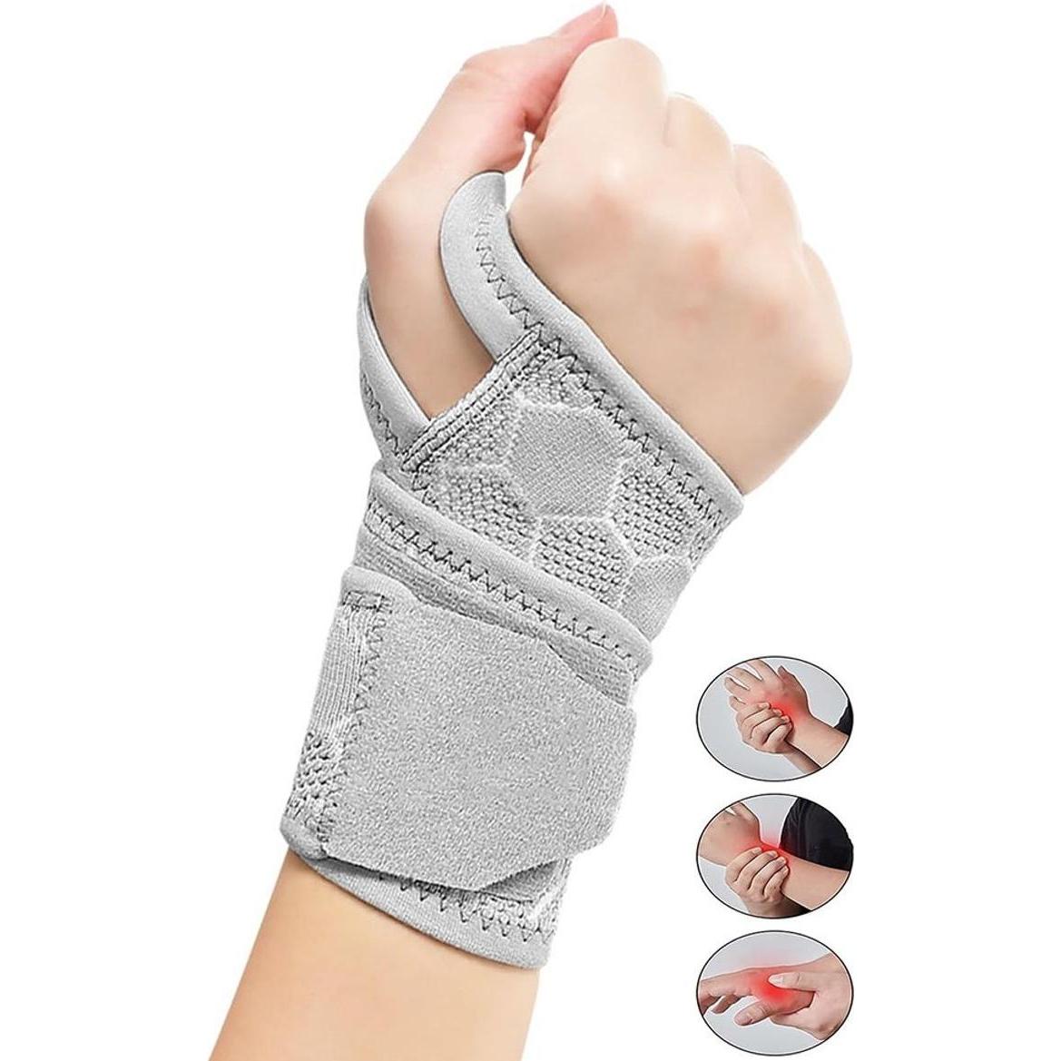 König Design, Bandage, Bandage Sportarmbänder Atmungsaktiv Verstellbar Handgelenkbandage Sehnenschutz