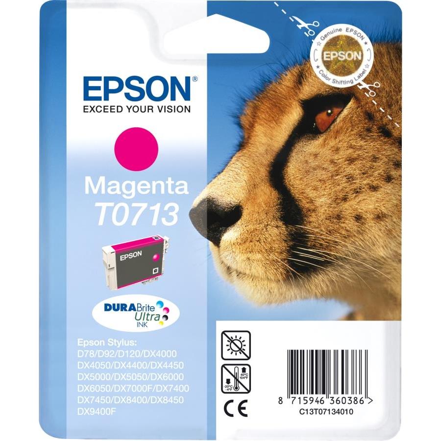 Epson, Druckerpatrone, T0713 DuraBrite Ultra (M)