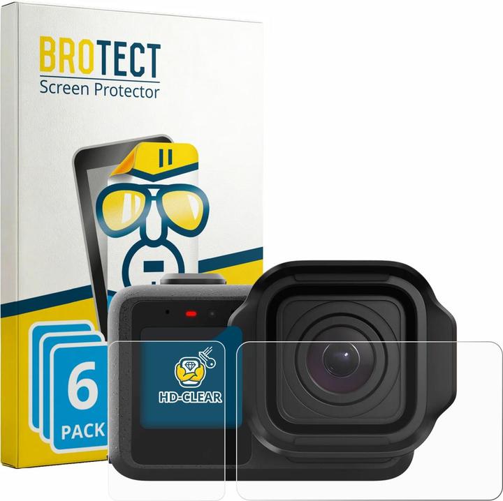 Produktbild BROTECT Schutzfolie für GoPro Mission 1 Displayschutz Displayschutzfolie Folie Klar Transparent