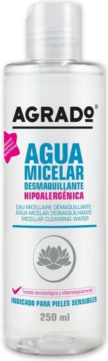 Actual product image Agrado Make-up Removing Micellar Water (Micelle water, 250 ml)