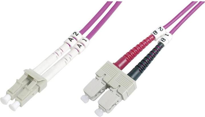 Produktbild Digitus LWL Patchk., LC/SC MM OM4,3m (7 m)