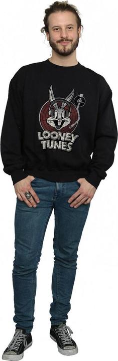 Produktbild Looney Tunes Mens Bugs Bunny Circle Logo Sweatshirt (S)