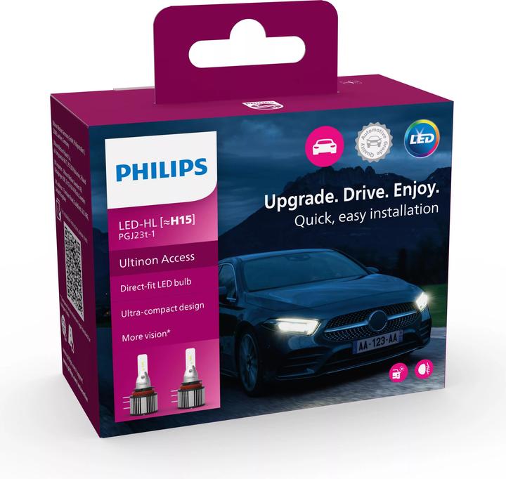 Actual product image Philips Car lights 11580U2500CX LED-Scheinwerfer (≈H15) (H15)