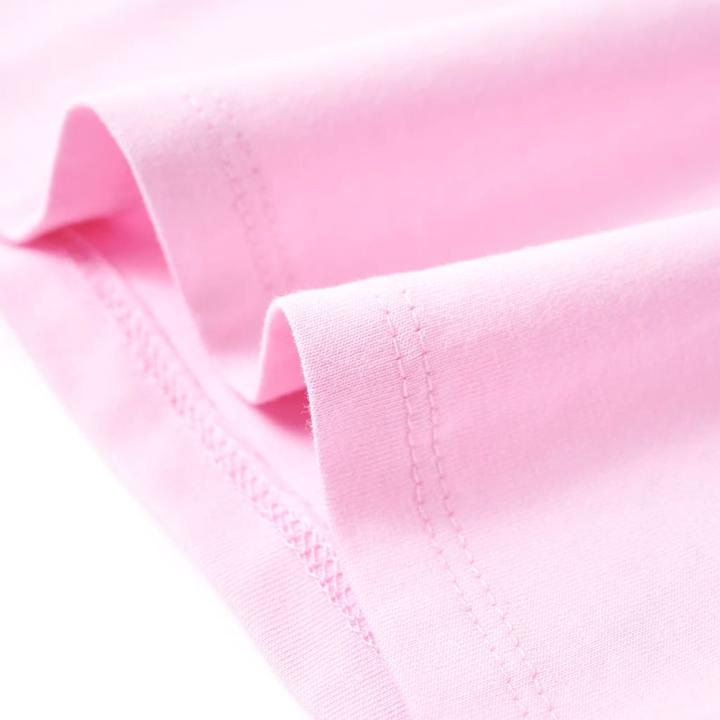 Immagine prodotto VidaXL T-shirt per bambini rosa chiaro 92,Materiale: 95% cotone. 5 (92)