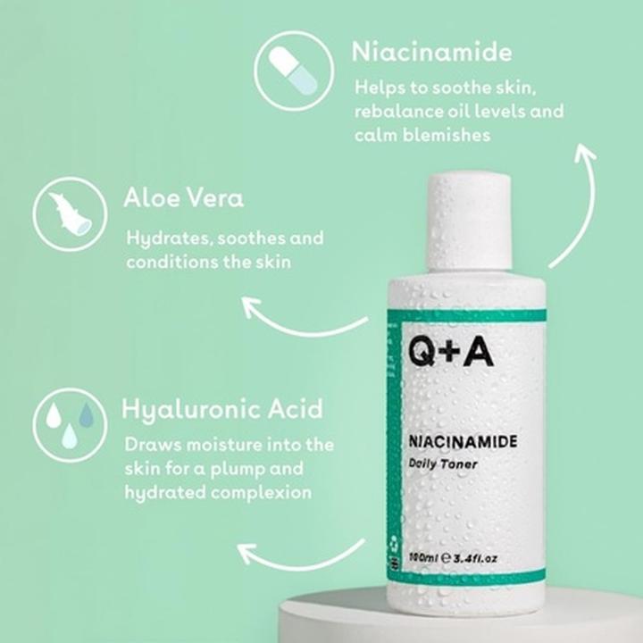 Image du produit Q+A Tonique quotidien Niacinamide (100 ml)