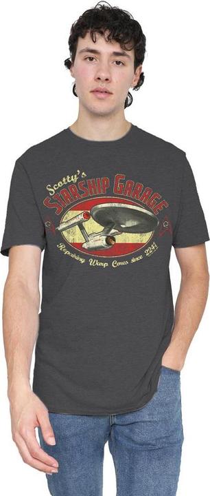 Actual product image Unisex Adult Scotty's Garage T-Shirt (XXL)