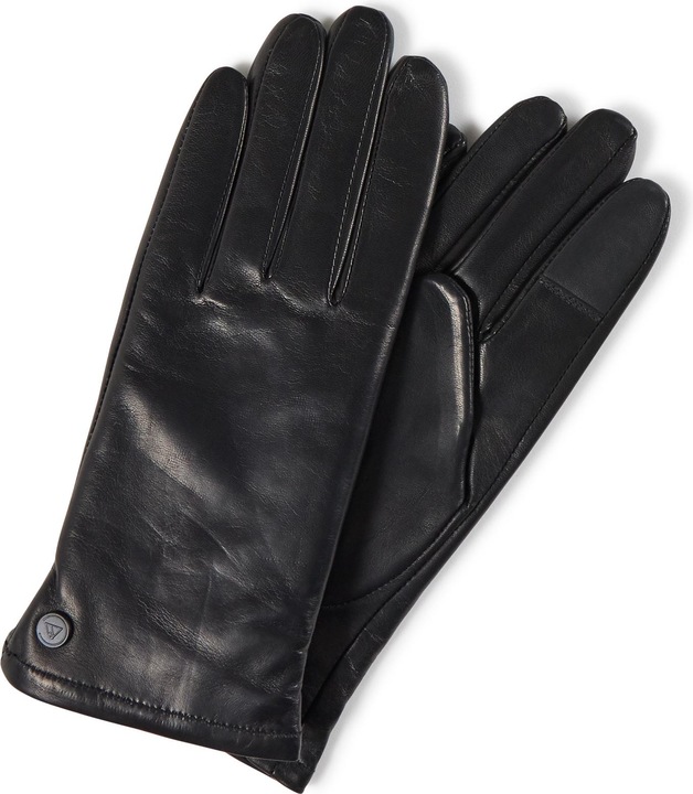 Actual product image Cash-Mere Lederhandschuhe mit Kaschmirfutter und Touchscreen tauglich (M)