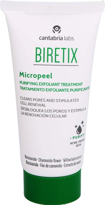 Biretix Micropeeling zur Tiefenreinigung von Poren und Entfernung von Unreinheiten, 50 ml Gel (Peeling, 50 ml)