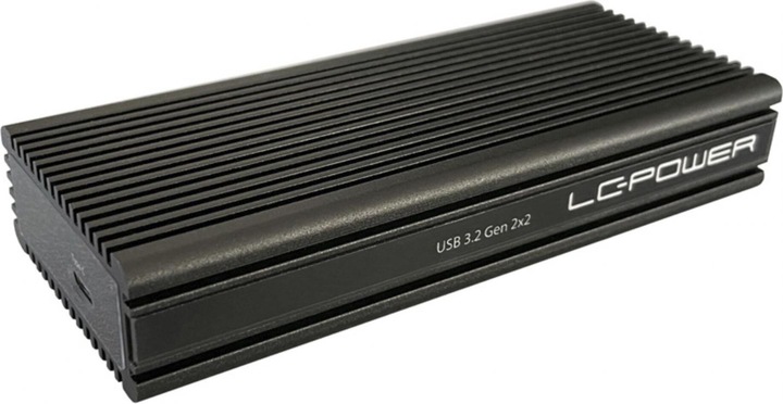 Productafbeelding LC-Power LC-M2-C-NVME-2X2-RAID USB-C behuizing voor NVMe-M.2 retail (M.2 2280)