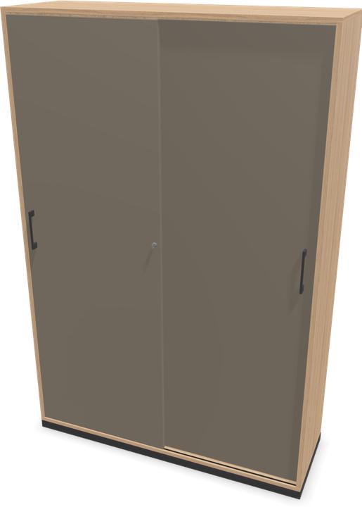 Bernsteineichendekor mit Struktur, Cubanitgrau, Dunkelgrau