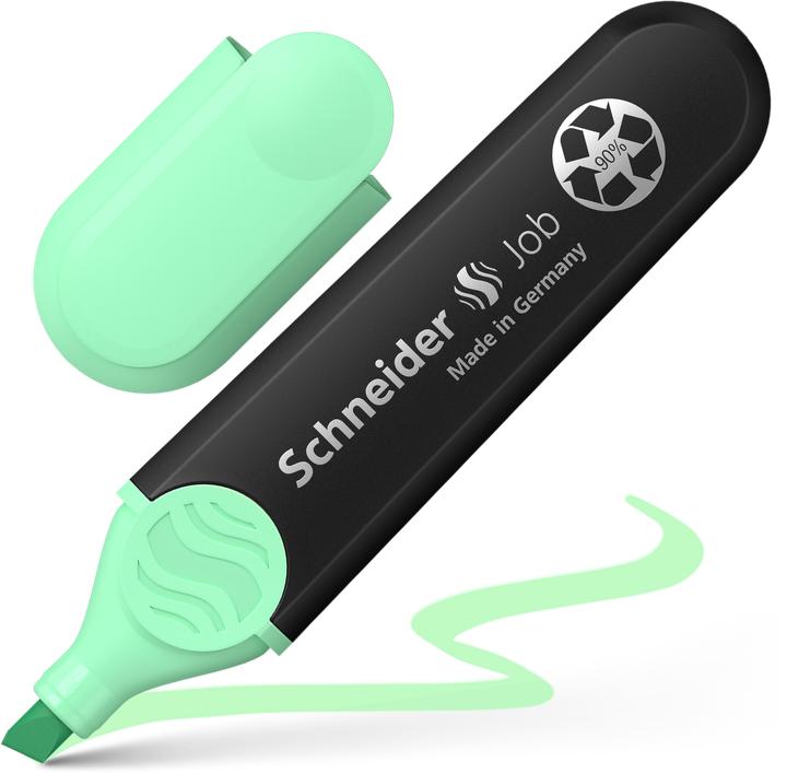 Produktbild Schneider Textmarker Job 150 Pastell mint (Mint, 5 mm, 1 x)