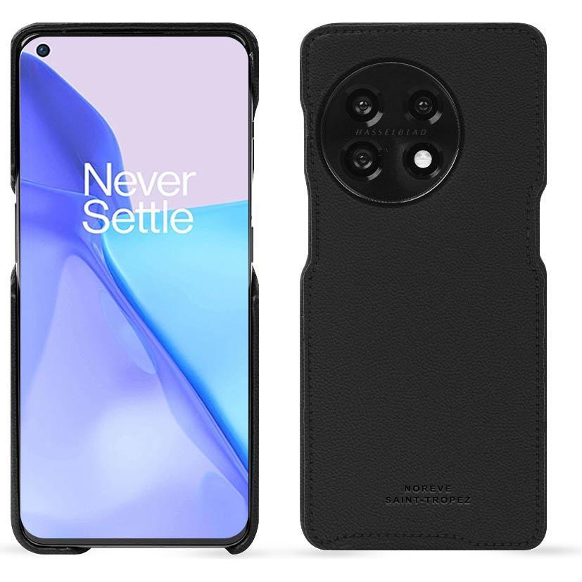 Thumbnail - Noreve Lederschutzhülle (OnePlus 11), Smartphone Hülle, Schwarz