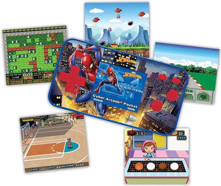 Image du produit Lexibook Spider-Man - console portable Cyber Arcade® Pocket 1.8" (JL1895SP)