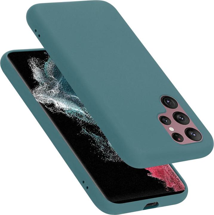 Produktbild Cadorabo TPU Liquid Silicone Case Hülle (Samsung Galaxy S22 Ultra)