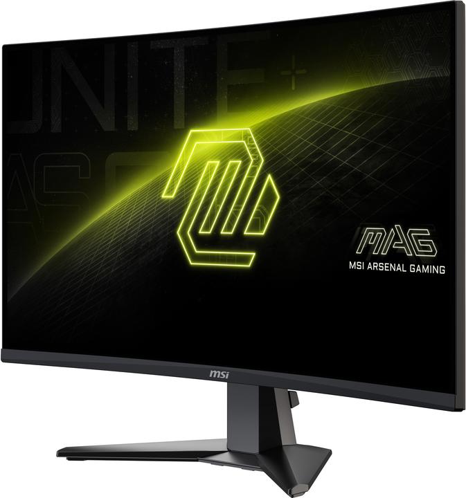 Actual product image MSI MAG 27C6X écran plat de PC 68,6 cm (27") 1920 x 1080 pixels Full HD LCD Noir (1920 x 1080 pixels, 27")