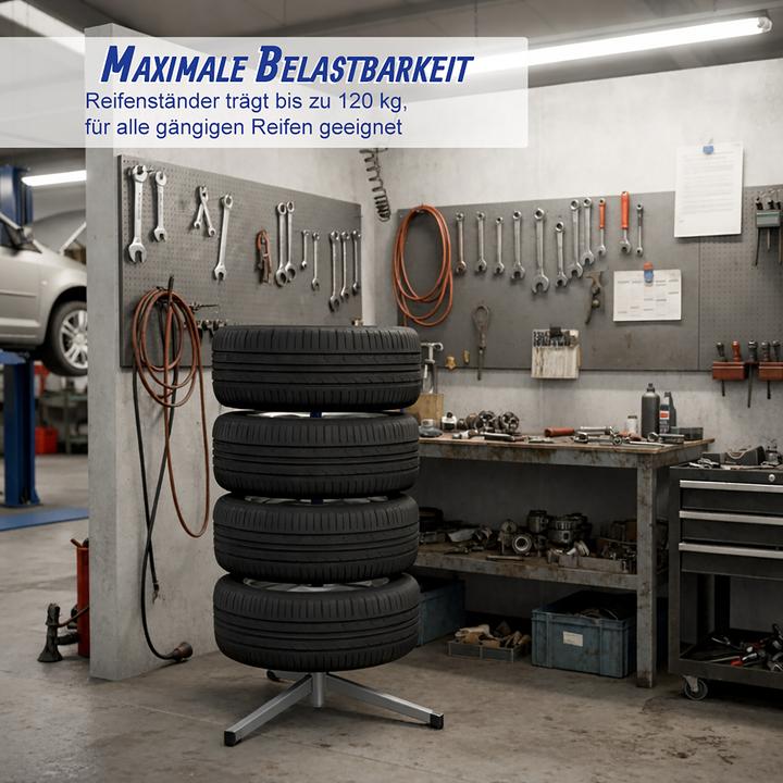 Actual product image Relaxdays tyrerack