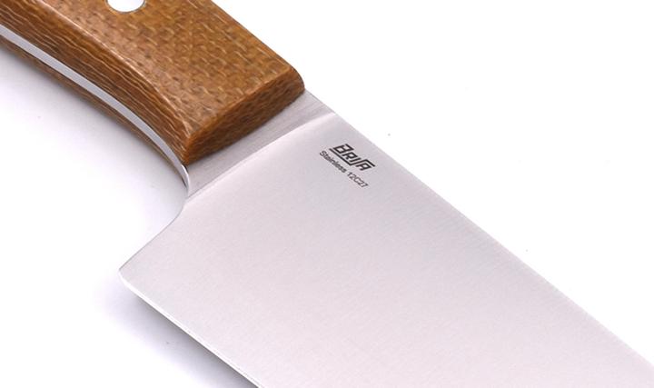 Produktbild Brisa Chef 185 Mustard Micarta Flat (18.50 cm)