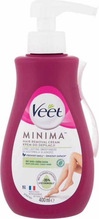Image du produit Veet Crème d'élimination des poils Minima (400 ml, 1 x)
