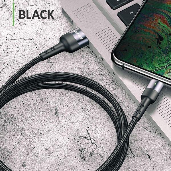 Productafbeelding Usams USB USB-A - USB-C kabel 1 m Zwart (1 m, USB 2.0)