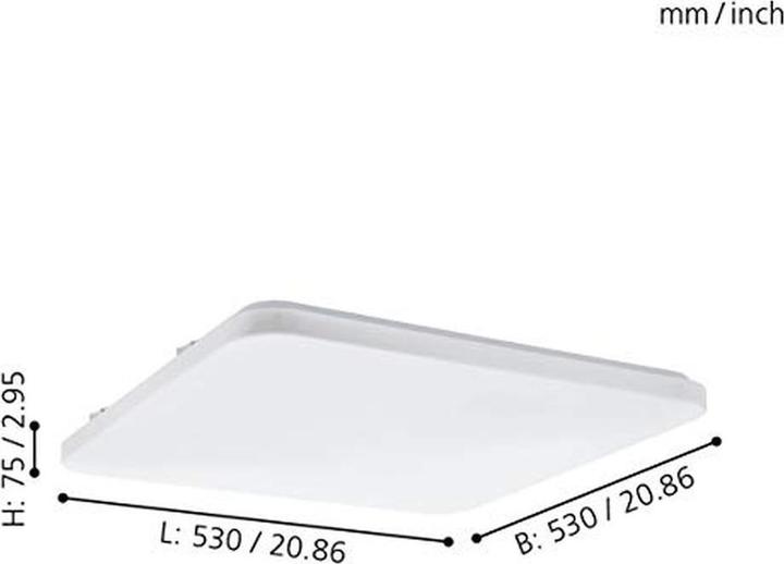 Actual product image EGLO LED ceiling light (5700 lm)