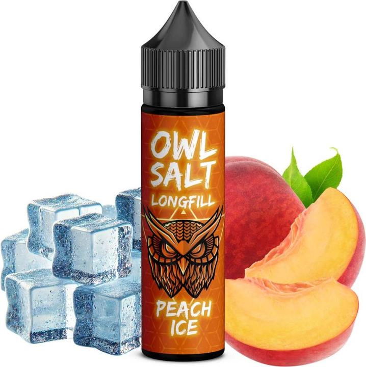 Immagine prodotto Owl Salt Longfill Peach Ice 10/60ml (Pesca)