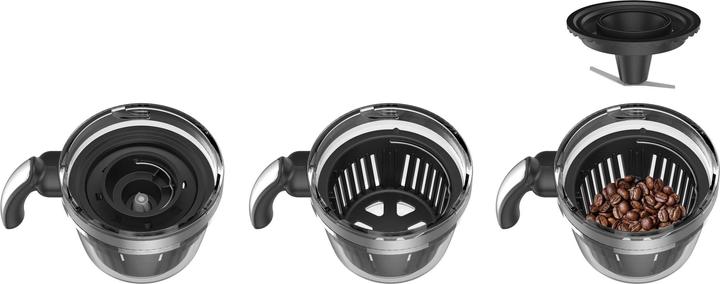 Produktbild Haws Hâws Kaffeemaschine ToGo 450ml mit Mahlwerk, Edelstahl-Thermobecher mit Trinkdeckel