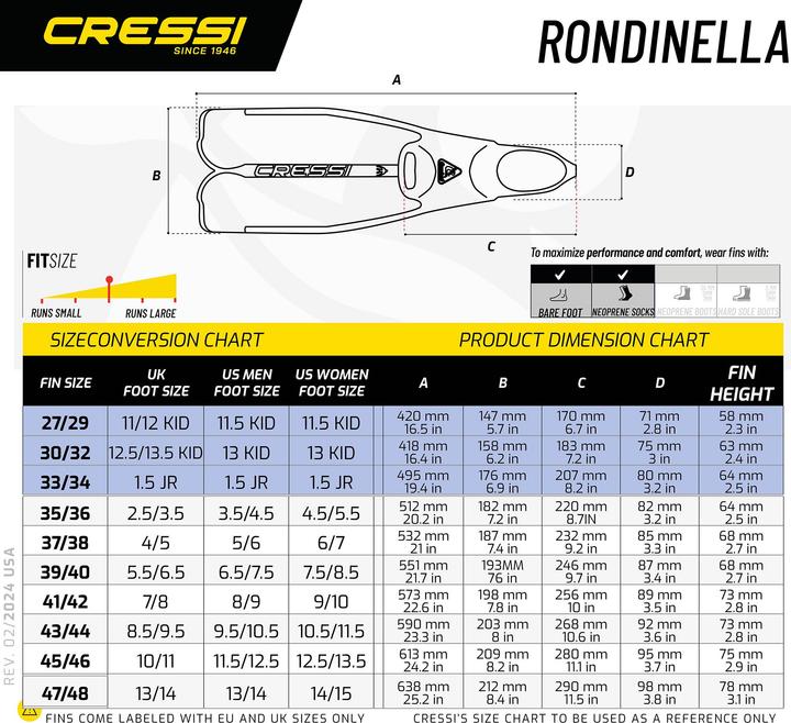Productafbeelding Cressi Rondinella (37 - 38)