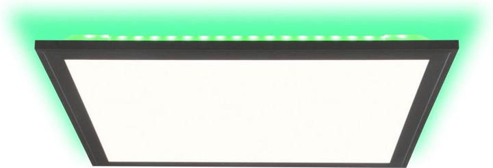 Actual product image Brilliant Allie LED 24W front CCT -RC-DIM-BACKL RGB-NIGHTLIG Deckenaufbau-Paneel 40x40cm (2400 lm)
