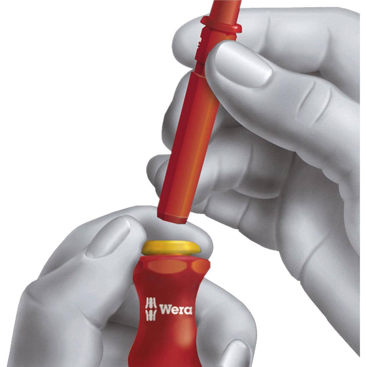 Thumbnail - Wera, Schraubenzieher, 65IS SLIM INTERCHANGEABLE BLADE PZ1/154 (Pozidriv-Kreuzschlitz (PZ))