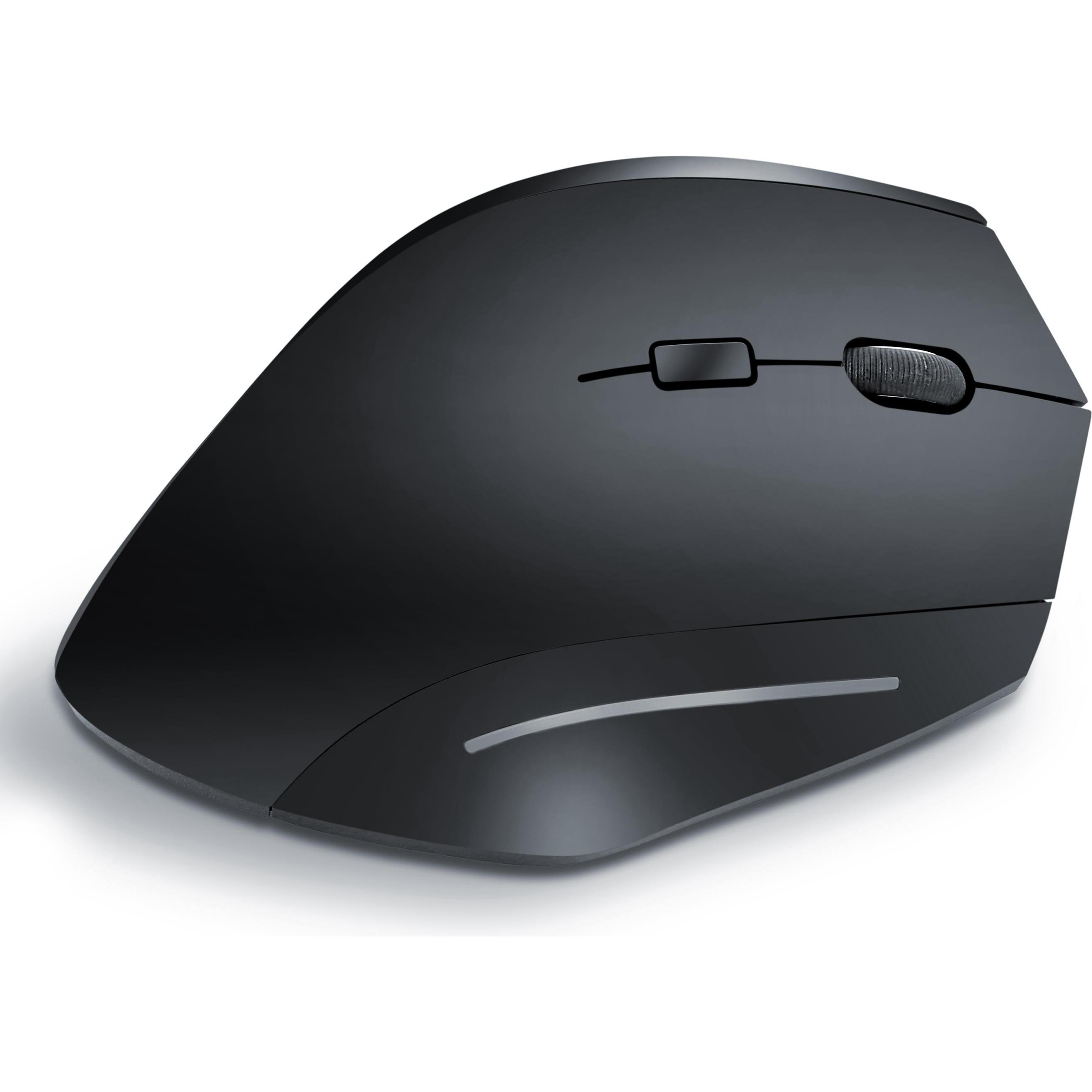 Thumbnail - CSL ergonomische Maus Funk, ergonomische Vertikal Mouse 2,4 GHz, gegen Maus-/Tennisarm RSI Syndrom (Kabellos), Maus, Sch...