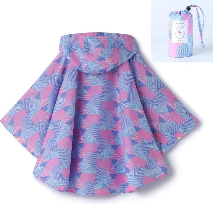 Produktbild Alopini Kinder Regenmantel Regenjacke Regenponcho Regencape