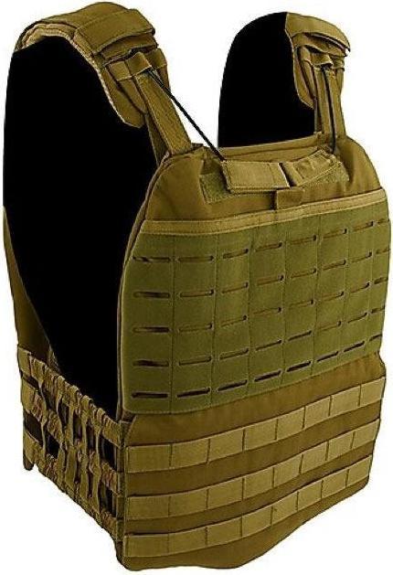 Actual product image Livepro Gewichtsweste mit Stahlplatten Khaki