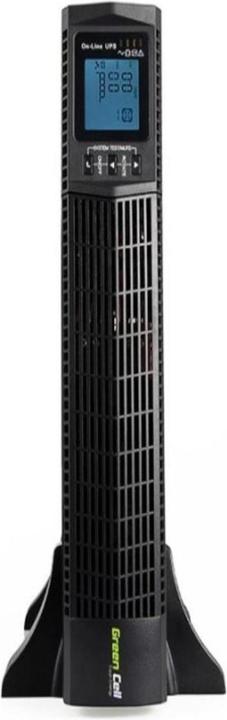 Actual product image GreenCell UPS Online RTII 2000VA LCD (2000 VA, 1800 W, Online double converter UPS)
