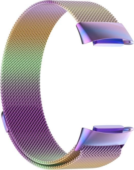 Immagine prodotto Cover-Discount Fitbit Charge 5 - Bracciale milanese in acciaio inossidabile Rainbow (Acciaio inossidabile, Lotto)