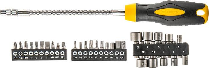 Produktbild Topex 1/4" flexibler Schraubendreher – 39D865