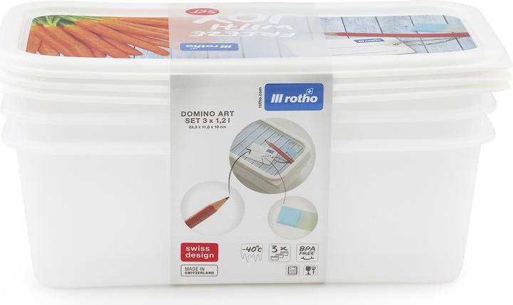 Image du produit Rotho Boîtes de congélation (1.20 l)