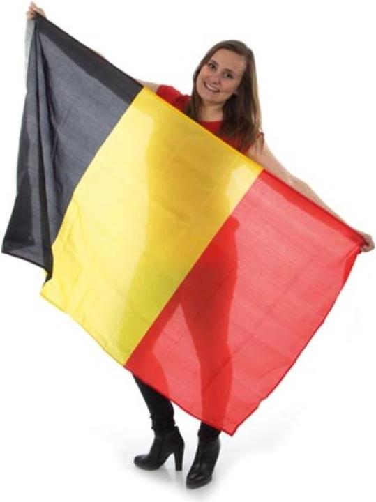 Produktbild Supporter items Fahne - Belgien