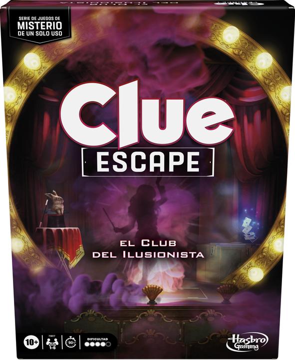 Actual product image Hasbro Gaming Clue Escape: The Illusionist’s Club (English)