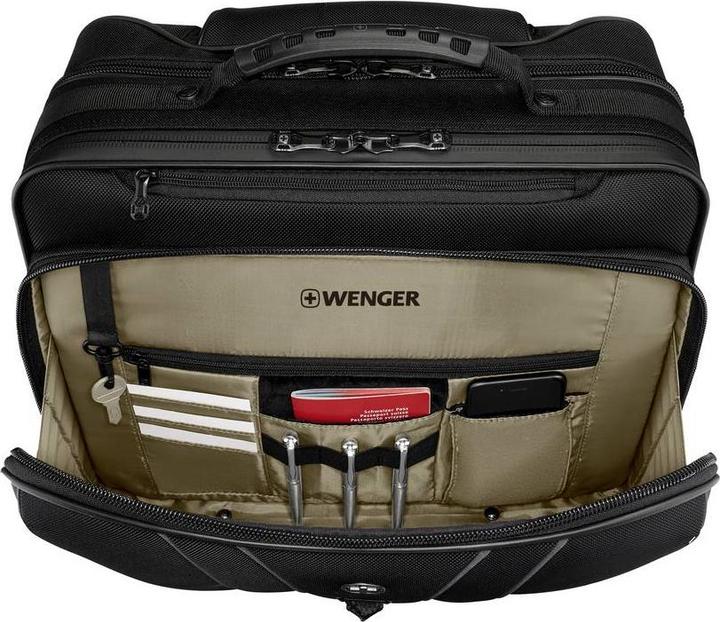 Actual product image Wenger Legacy Black Series 15.6" Trolley-Laptop-Tasche mit Tablet-Fach - schwarz (15.60")