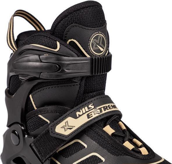 Produktbild Nils Inlineskates Extreme NA14174 schwarz-sandfarben - PU70 mm/82A (S 31-34) (32)