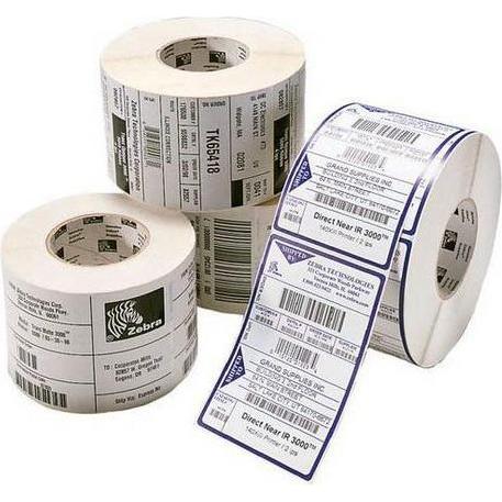 Zebra, Etiketten, Etiketten 800284-605 Schwarz 101,6 mm (B)