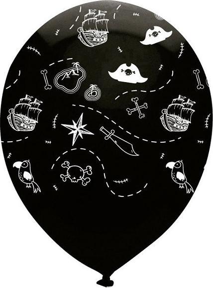 Actual product image Creative Party Balloons Pirate Card Birthday