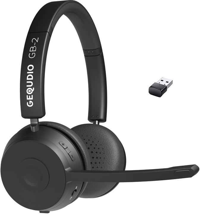 Produktbild Gequdio Schnurlos Bluetooth Headset GB-2 (ohne USB-Adapter) (Kabellos)