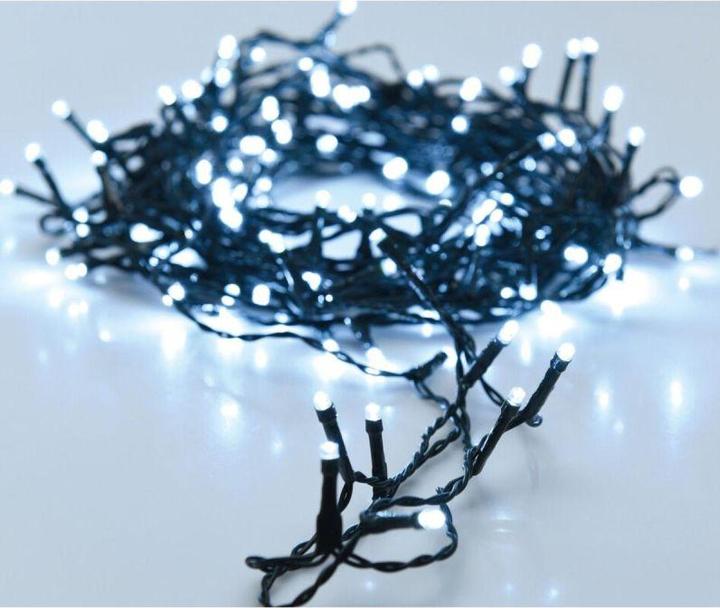 Actual product image Mondex ŁAŃCUCH LED 240L WHITE NA ZEWNĄTRZ 18m +8funkcji (18 m)