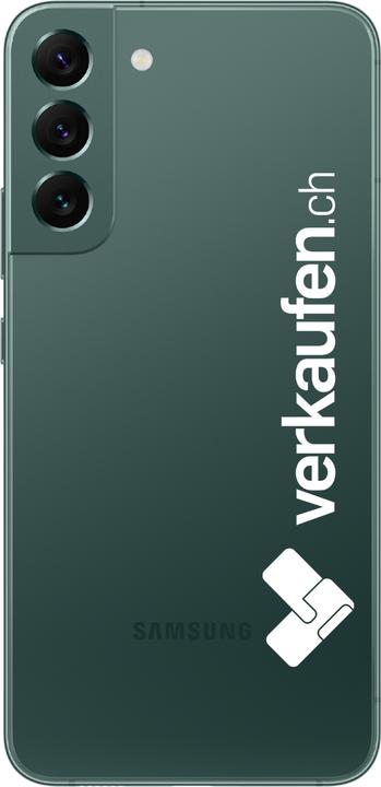 Produktbild verkaufen.ch Galaxy S22 Dual SIM 5G (256 GB, Grün, 6.10", 50 Mpx, Dual SIM, B / Sehr gut)