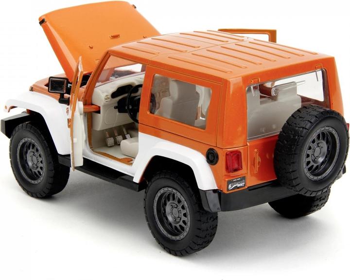Produktbild Jada M&Ms Orange 2007 Jeep Wrangler 1:24