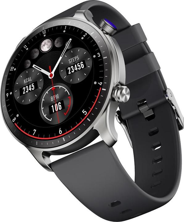 Actual product image Riversong smartwatch Motive 9 Pro space gray SW901