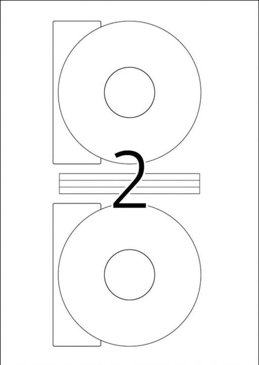 Immagine prodotto HERMA Etichette per CD A4