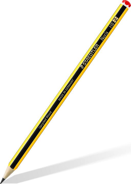 Actual product image Staedtler Noris® 120 pencil Lead thickness: 2 mm Designation of hardness: HB (2 mm, HB, 12x)